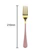4Pcs Knife Spoon Fork Cutlery Set 304 Stainless Steel Dinnerware Pink Gold Mirror Flatware Western Tableware Weeding Silverware Set