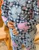 Girls’ Button-Up Pajama – Soft Fabric & Cute Prints, Demi-season, 6077-024-5 HC
