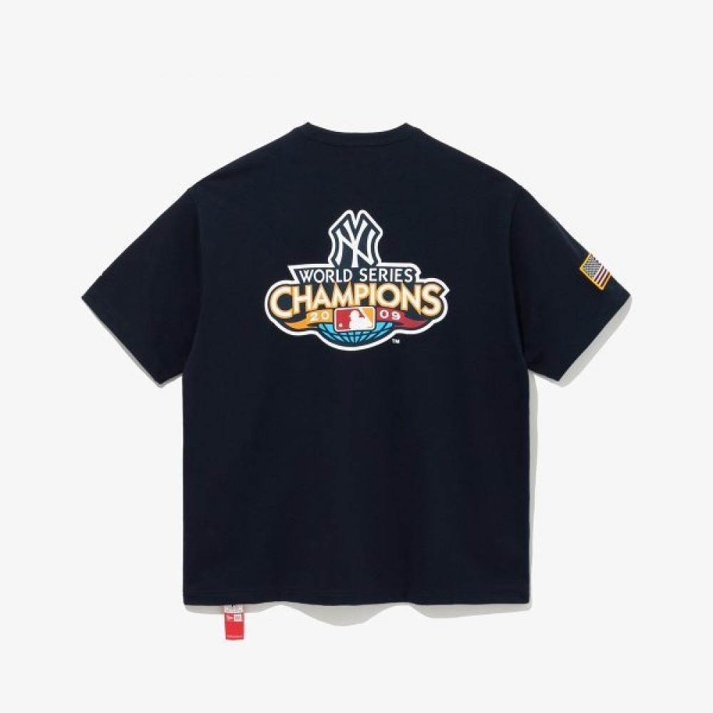 New Era Mlb New York Yankees T shirT Evening Blue World Series Champion