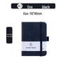 Portable A7 Color Elastic Band Notebook - Student Memo with Skin Feel Leather Cover