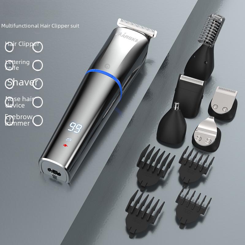 Neuer 6-in-1 Multifunktioneller Elektrischer Haarschneider & Trimmer zum Rasieren, Augenbrauen Trimmen und für Präzisions-Konturen