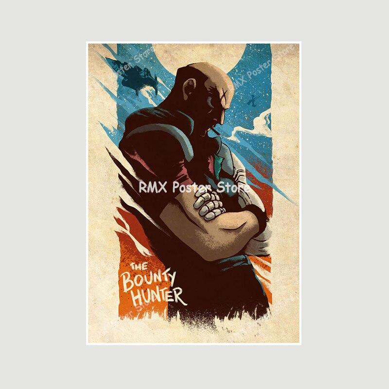 One Punch Man JoJo's Bizarre Adventure Art Painting Pictures for Bar Cafe Home Decor White Paper Room Decoration Anime Posters
