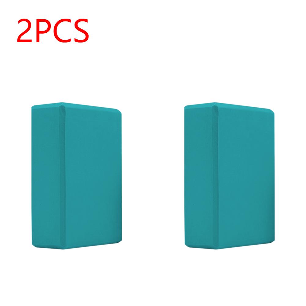 EVA Yoga Block Solid Color Yoga Balance Bricks Moisture-Proof High Density Yoga Blocks Body Shaping Yoga Blocks for Yoga Pilates