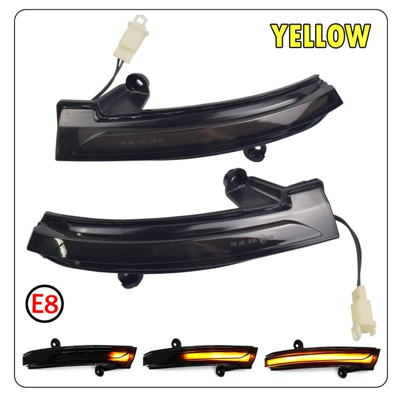 2pcs Side Mirror LED Turn Signal Arrow Light For Renault Megane MK4 Talisman 2016-2021 Clio V MK5 2019-2022 Dynamic Blinker