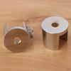 2-part Cylindrical Shape Adjustable Brackets Shelves for Insulating Office Chairs In The Bathroom