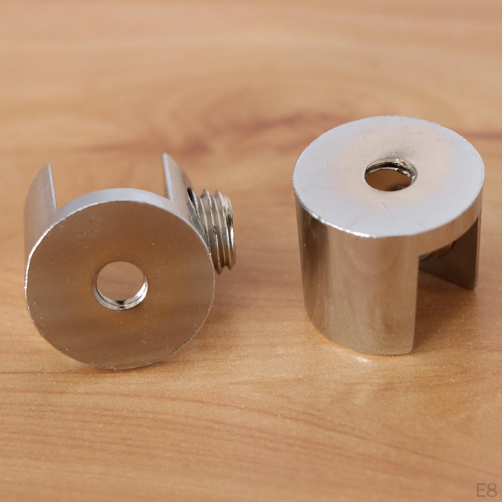 2-part Cylindrical Shape Adjustable Brackets Shelves for Insulating Office Chairs In The Bathroom
