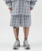 AJOBYAJO Check Shorts [Grey]