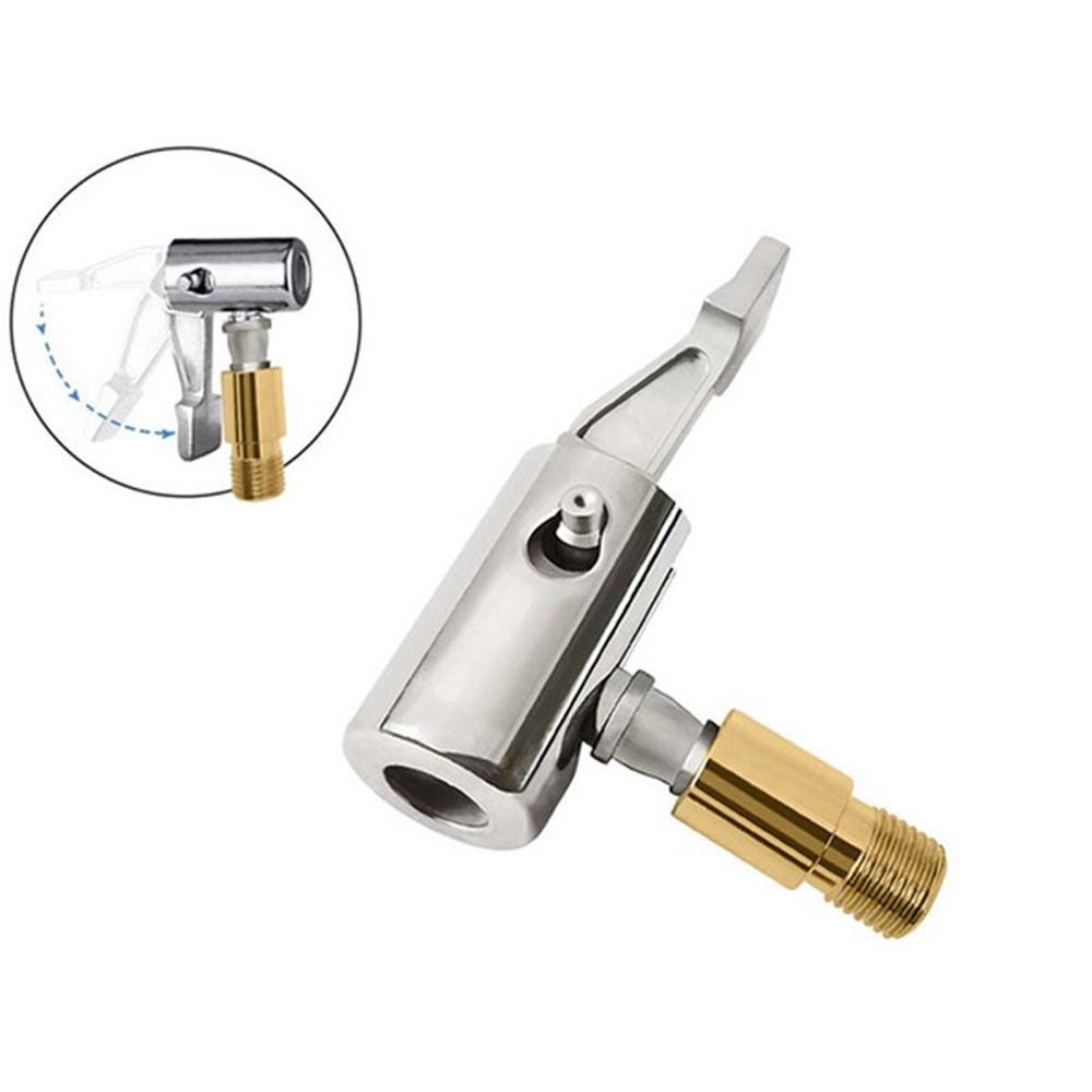 Inflatable Pump Valve Car Tire Inflatable Air Pump Inflator Pump Valve Connector Car Tire Air Chuck