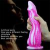 Weiblicher farbiger Silikondildo, Simulation großer Penis, alternative Produkte für Erwachsene