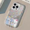 Fashion Colorful Star Pattern Phone Case For iPhone 17 Pro 16 15 14 13 12 11 Pro Max 7 8 Plus XR X XS 16E Luxury Mirror Cover