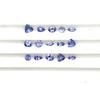 Naatural Tanzanite Mix Shape Cut Loose Gemstone Lot 18-20 Pcs 2.50-5 MM 5 CT Tanzanite Faceted Gemstone For Jewelry Making