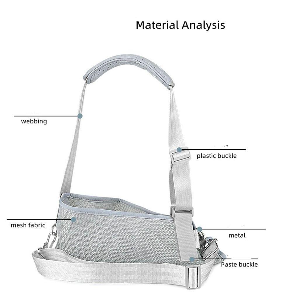 Wrist Support Arm Sling Brace Breathable Wrist Fixed Protector Elbow Support Strap Adult