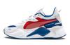 RS X Hard Drive Comfortable And Trendy Low Top Kids Lifestyle Shoes White Blue Teenagers 370644-03