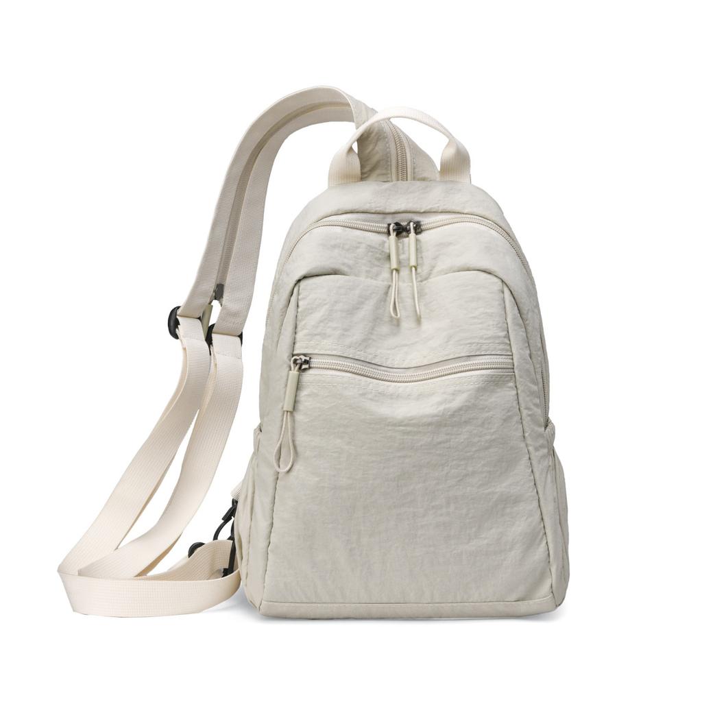 Schoolbag Chest Bag Travel Backpack Multifunctional and Lightweight Outdoor Backpack Women's Bag Casual Large-capacity College Student Schoolbag