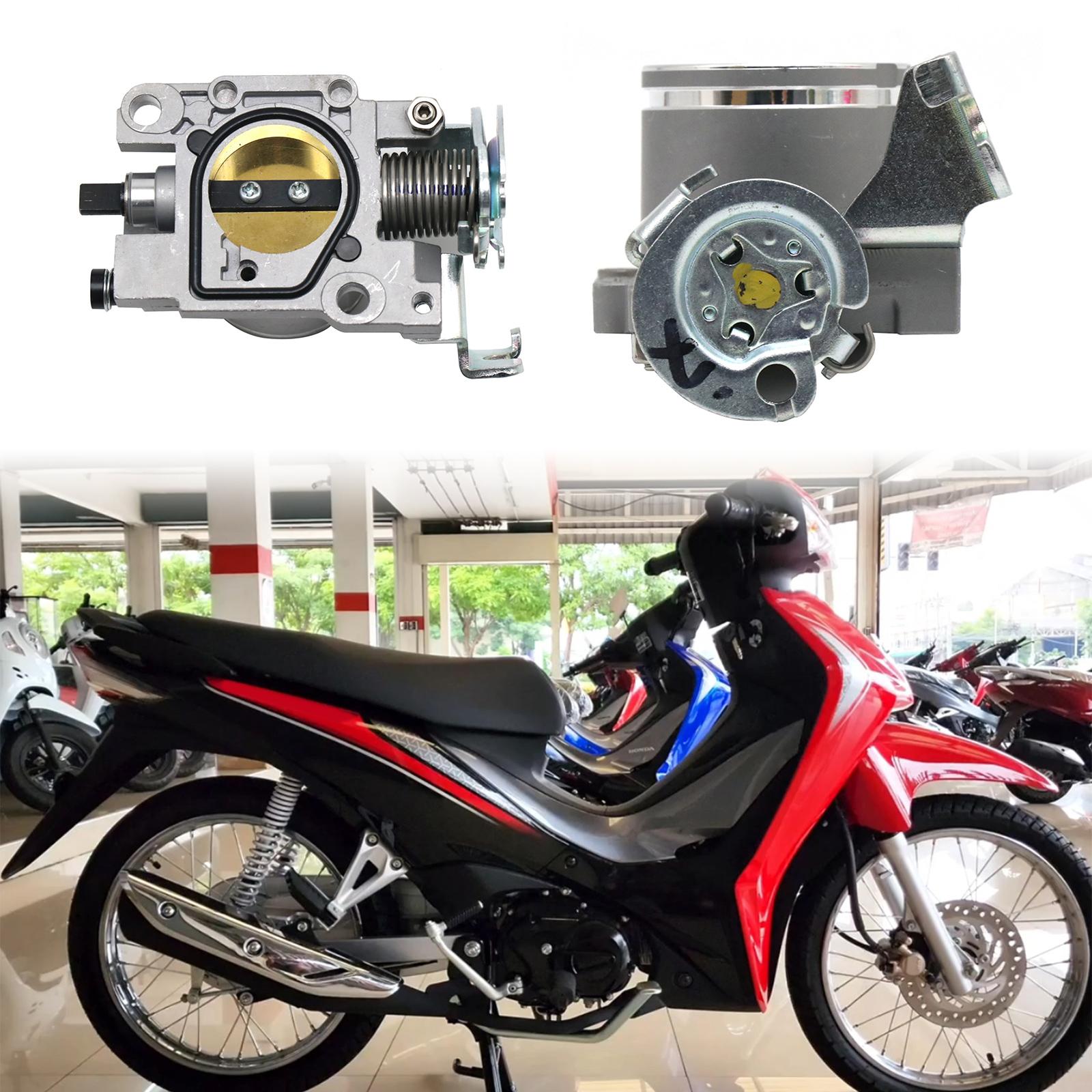 

Регулируемые дроссельные клапаны мотоцикла Корпус дроссельной заслонки мотоцикла из алюминиевого сплава для повышения эффективности езды 30