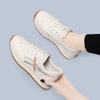 Sneakers Damen Weichsohlige Reiseschuhe Neujahr Frühling und Herbst Vielseitige Kleine Weiße Schuhe Leichte Freizeit-Laufschuhe
