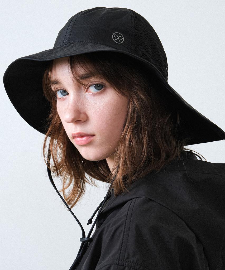 HELEMENT Cool Uv Mesh Safari Cap (Black)