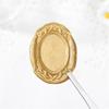Sealings Wax Stamp Head for Envelope Invitation Card DIY Scrapbooking Flower Photo Frame Seal Stamp Head Replacement
