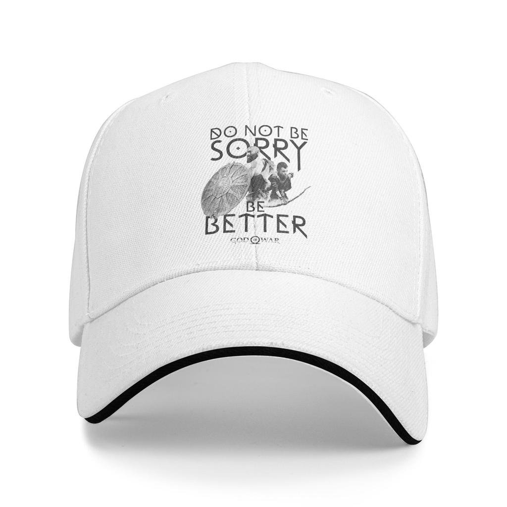 Destroyer of Worlds Baseball Caps Fashion God of War Kratos Sandwich Hats for Men Women Polyester Dad Hat Running Golf