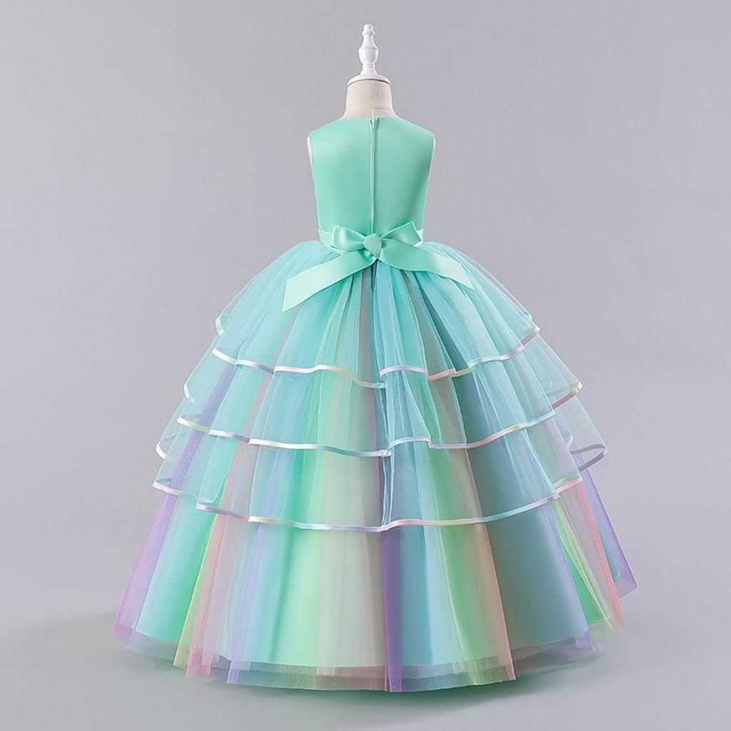 Girls Princess Gown Performance