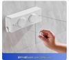 Dual-Line Retractable Indoor Clothesline, Wall-Mounted Stainless Steel, No-Drill Installation