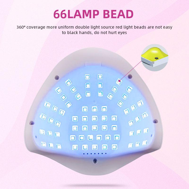 300W SUN X15 MAX UV LED Nail Lamp For Fast Drying Gel Polish Dryer Manicure Machine With Auto Sensor 66Leds UV Light Nail Lamp