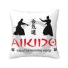 Aikido Square Pillowcase Cushion Cover Pillow Case Throw Pillow Cover for Home Sofa Living Room
