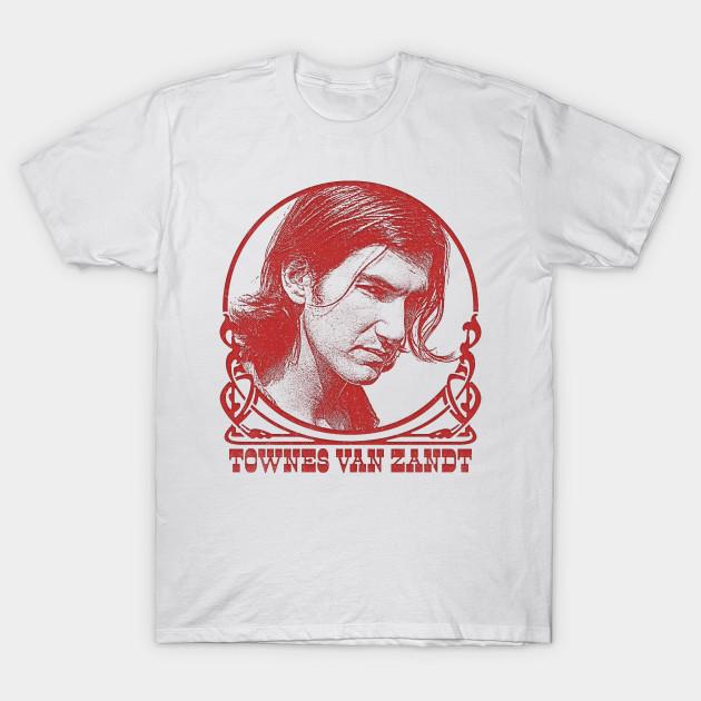 

Men Black Print T-shirt Townes Van Zandt // Retro Faded Style Design No-Cut Transfer Paper Print Cotton Tshirt 3XL белый