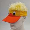 1Pc New Korean Version Adult Little Yellow Duck Baseball Wig Cap Embroidered Unisex Couple Hip Hop Party Novelty Duckbill Cap Funny Casual Hat