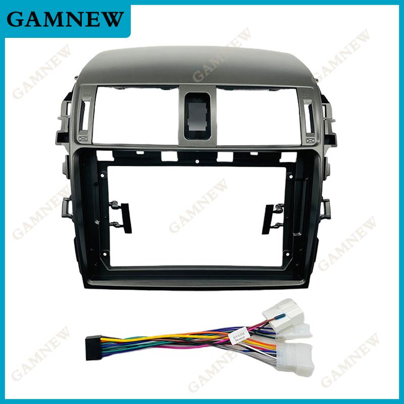 9 Inch Car Frame Fascia Adapter Android Radio Audio Dash Fitting Panel Kit For Toyota Corolla Altis 2009-2013