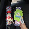 SpongeBob SquarePants Plush Car Seat Belt Shoulder Pad Cover - Soft Cartoon Vehicle Interior Accessory Kids Adults