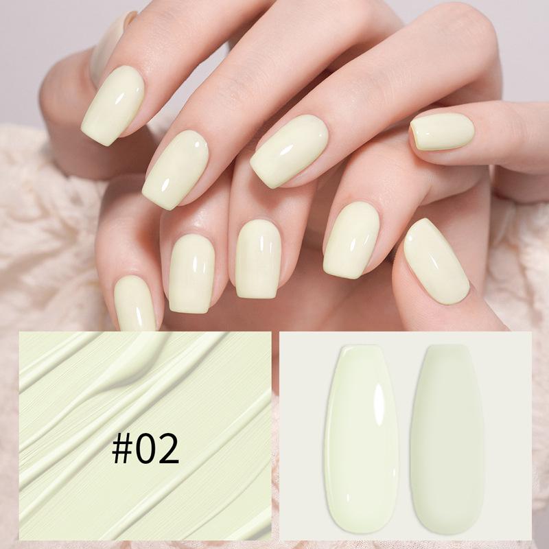 Monja 10-Color Whitening Ice Nail Gel Set - 2025 Bride Series