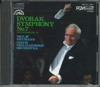

CD NEUMANN - Dvorak Symphonie No 7 In D Minor, 38C377067 Supraphon 1984 Япония Классика Б/у