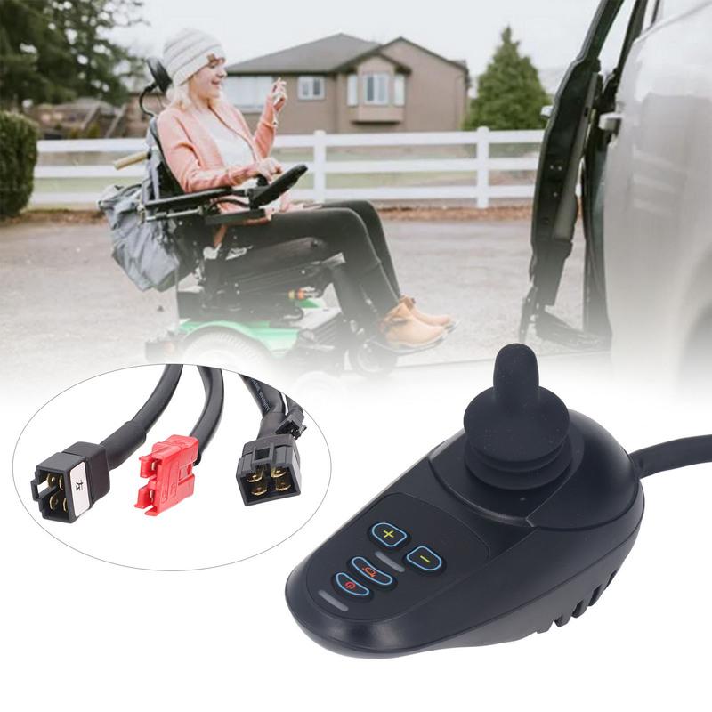 Rollstuhl Joystick Controller Schnelle Wärmeableitung Elektrischer Rollstuhl Controller 45A DC24V EABS Parkbremse zum Ersatz