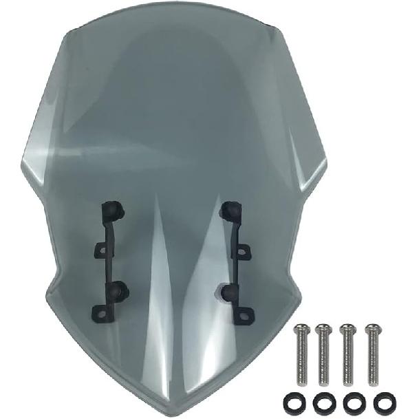 For MT07 FZ07 Windshield for 2018 2019 2020 Yamaha MT FZ 07 Windscreen Flyscreen Wind Deflector Shield Visor Motorcycle Accessories (Dark Smoke)