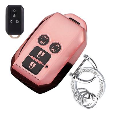 LETINGFAR Key Case for Suzuki, Smart Key Case, Key Cover, 4J, Special Design, Key