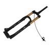 Mountain Bike Front Fork Damping Bike Suspension Fork 27.5in 175mm Stroke Gold Tapered Steerer Remote Lockout