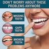 Adjustable Snap-On Denture Set 1-3pcs - Temporary Tooth Modification for Gap Filling and Cosmetic Dental Solution