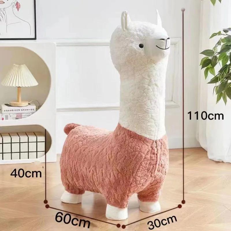 Кресло верблюда украшение гостиной табурет для пеленания обуви в виде животного детский стульчик для отдыха мультяшное животное 6980₽