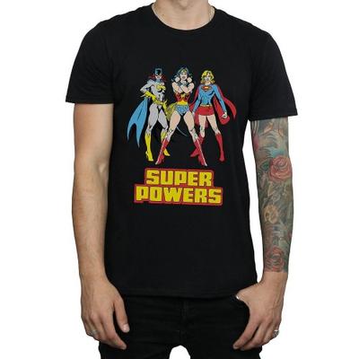 DC Super Hero Girls Mens Super Power Wonder Woman Group Cotton T-Shirt