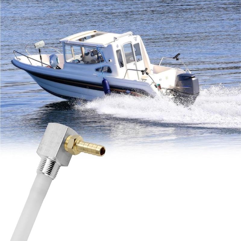 Adjustable Fuel Tank Pickup Tube Hose Pipe With 8mm Check Valves Suitable For E10 E85 Ethanol Marine Applications 7-0948