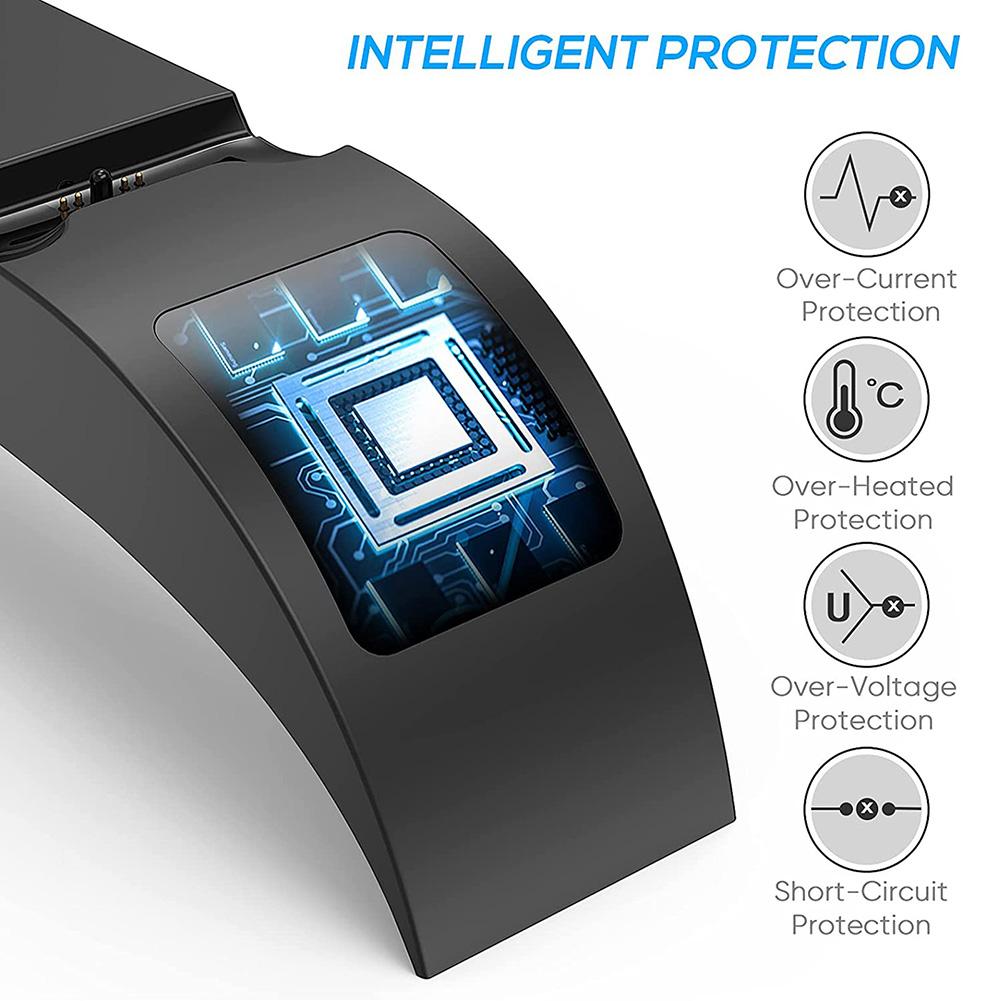 Nabíječka ovladačů Duální gamepad Rychlé nabíjení S LED indikátorem Kompatibilní pro nabíječku ovladače Ps5