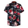Hawaiian Men'S Short-Sleeved Beach Shirt 3D Printed Short-Sleeved Casual Shirt