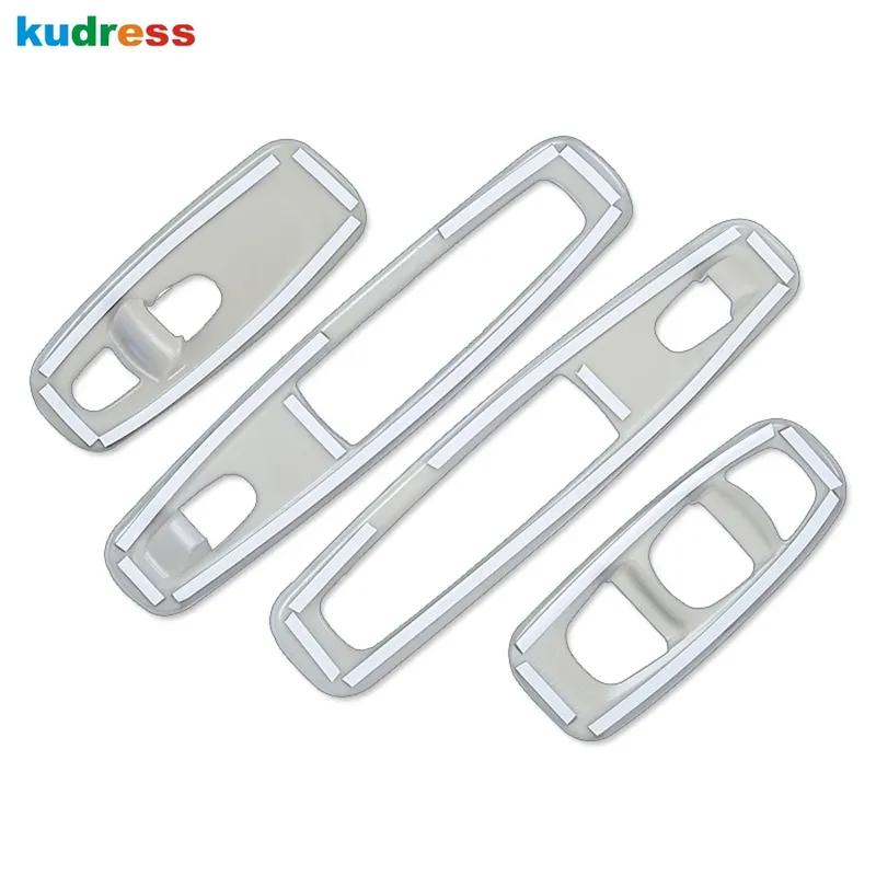 For Renault Kadjar 2016-    Matte Car Inner Door Window Lift Switch Button Panel Cover Trim Interior Accessories