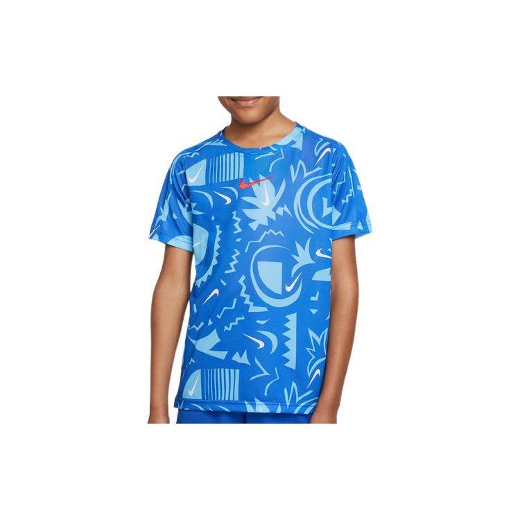 Nike Kids T Shirts Crew Neck Moderate DM8549-480