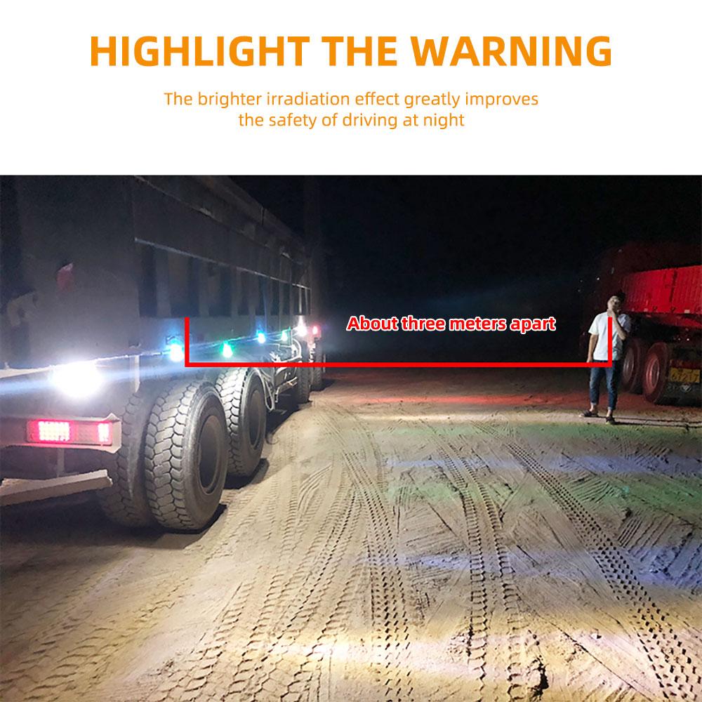 Strobe LED Warning Light 12/24V Signal Light LED Indicator Lamp for Car Truck Trailer Beacon Lamp LED Side Light Led Tail Light
