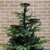 Metal Black Triple Tree Topper Candelabra Tree Topper Candelabra Xmas Tree Topper Decorations for Christmas Holiday Decor