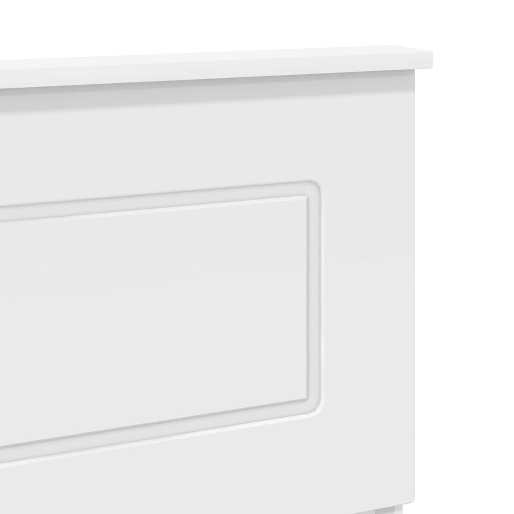 Headboard White Engineered Wood