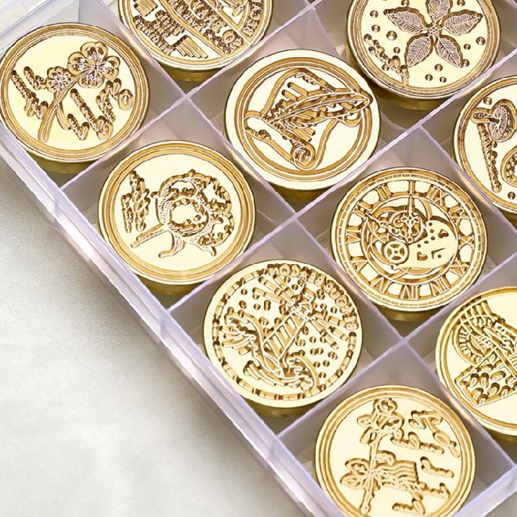 Wax Stamp Head for Appreciation Card Wedding Invitations Envelope Scrapbooking