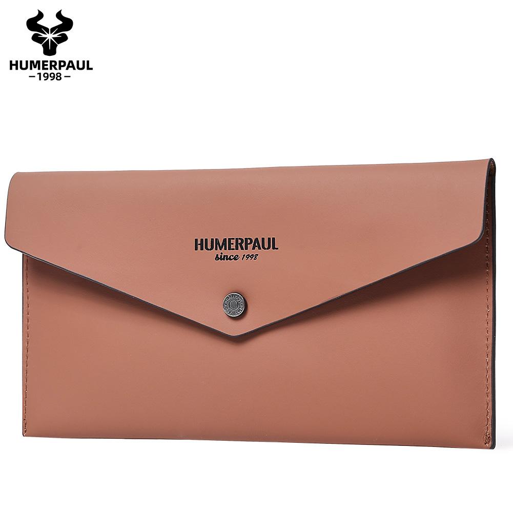 Humerpaul Ladies Thin Wallet Can Hold Multiple Large Banknotes Can Hold Mobile Phones Bank Cards Passport Books